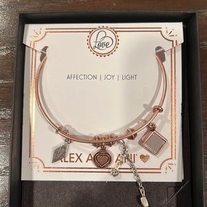 NIB Alex and Ani Affection/Joy/Light bangle bracelet